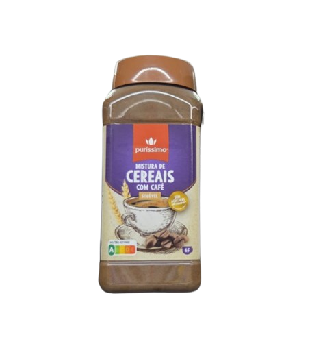 MISTURA CAFÉ SOLÚVEL CEREAIS PURÍSSIMO 200GR
