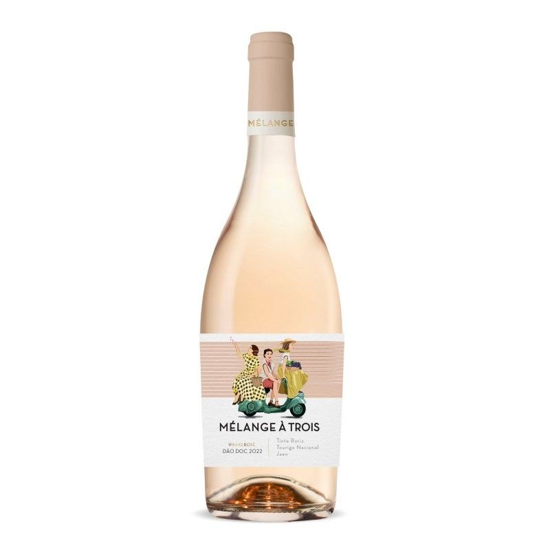 VINHO ROSÉ MÉLANGE À TROIS 75CL