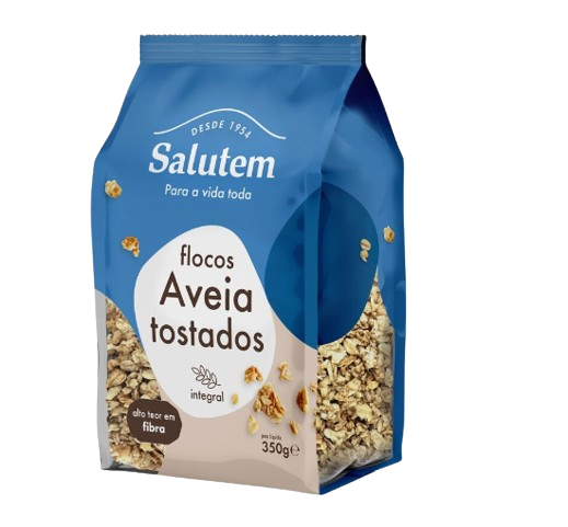 FLOCOS AVEIA TOSTADOS SALUTEM 350GR