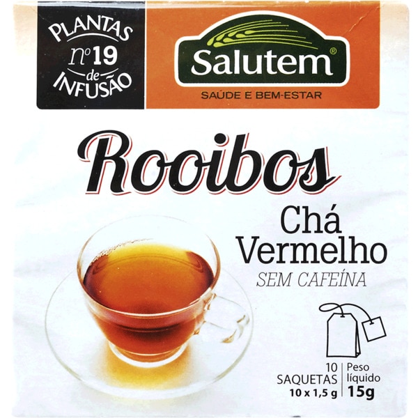 CHÁ VERMELHO ROOIBOS SALUTEM 50GR