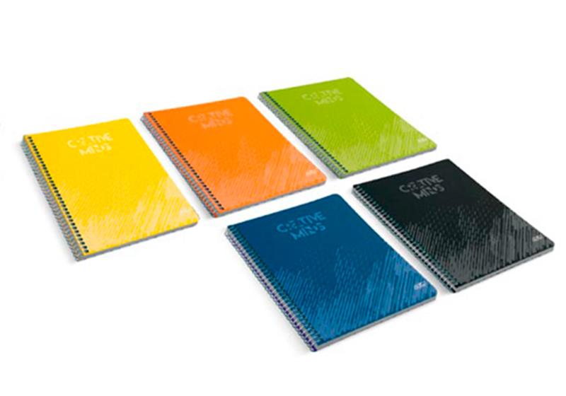 CADERNO ESPIRAL A4 CREATIVE MINDS 80/60FLS SORTIDO PAUTADO MIX