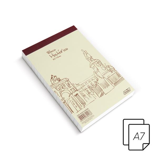 BLOCO HISTORIA A7 60/100FLS PAUTADO