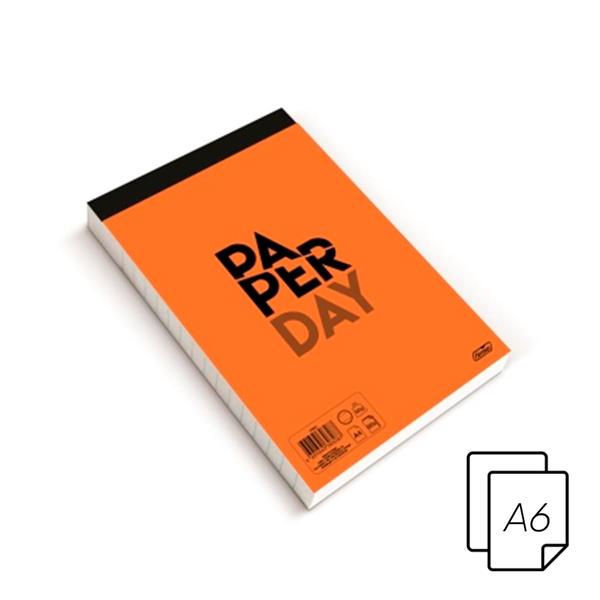 BLOCO PAPER DAY A6 80FLS PAUTADO