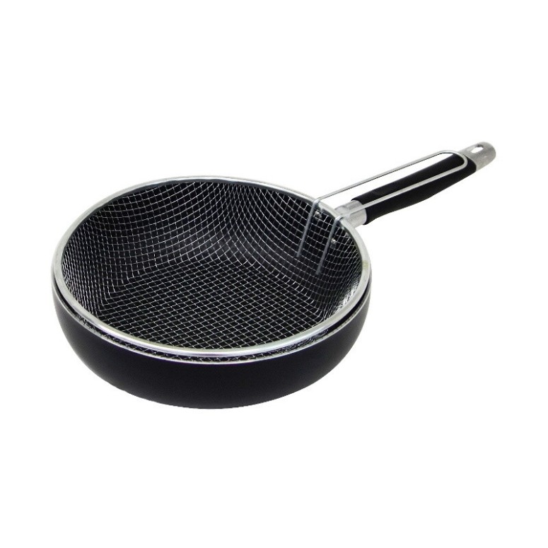 FRITADEIRA 26CM C/CABO E REDE ANT-AD IND BILBAO