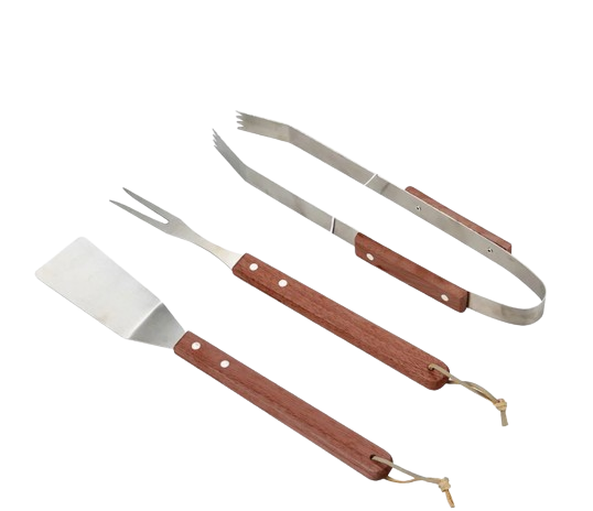 CONJUNTO DE TALHERES BARBECUE 3 PEÇAS