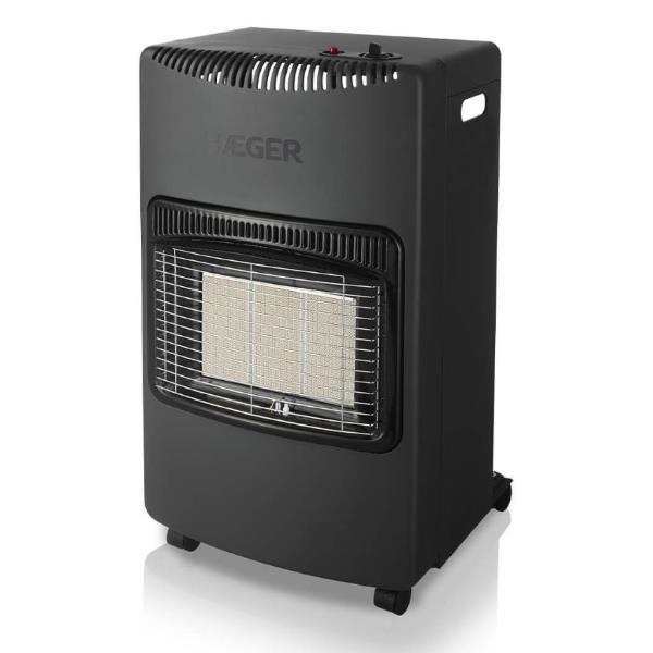 AQUECEDOR GÁS PRETO ULTRA WARM HAEGER4200W