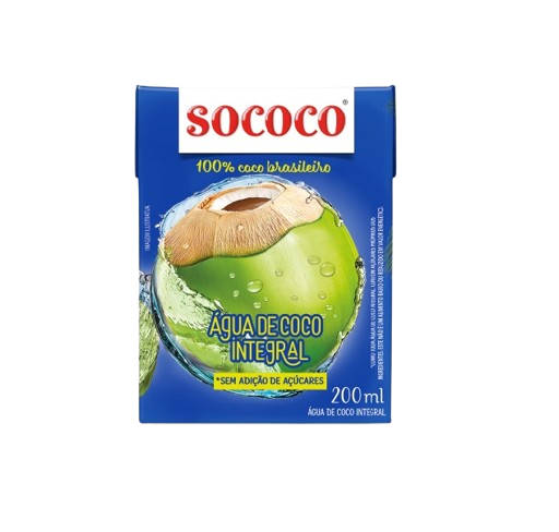 ÁGUA DE COCO SOCOCO 200ML