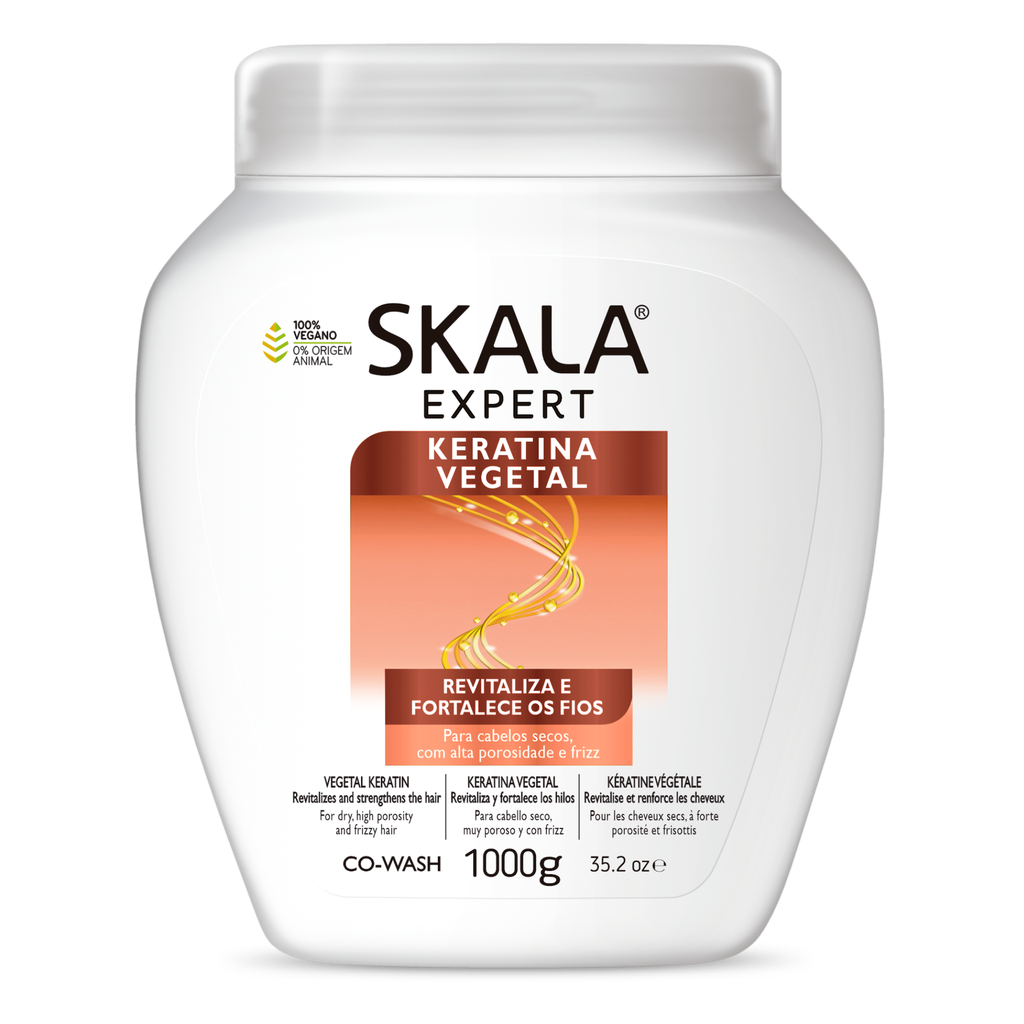 MÁSCARA CABELO KERATINA VEGETAL SKALA 1L