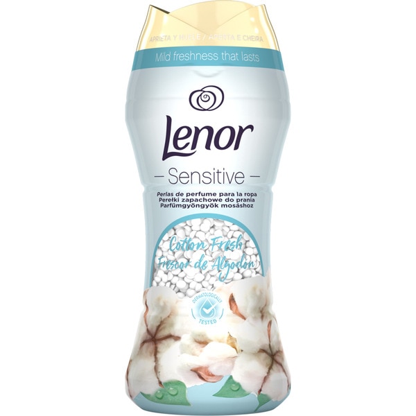 PEROLAS ROUPA SENSITIVE ALGODÃO FRESCO LENOR 210GR
