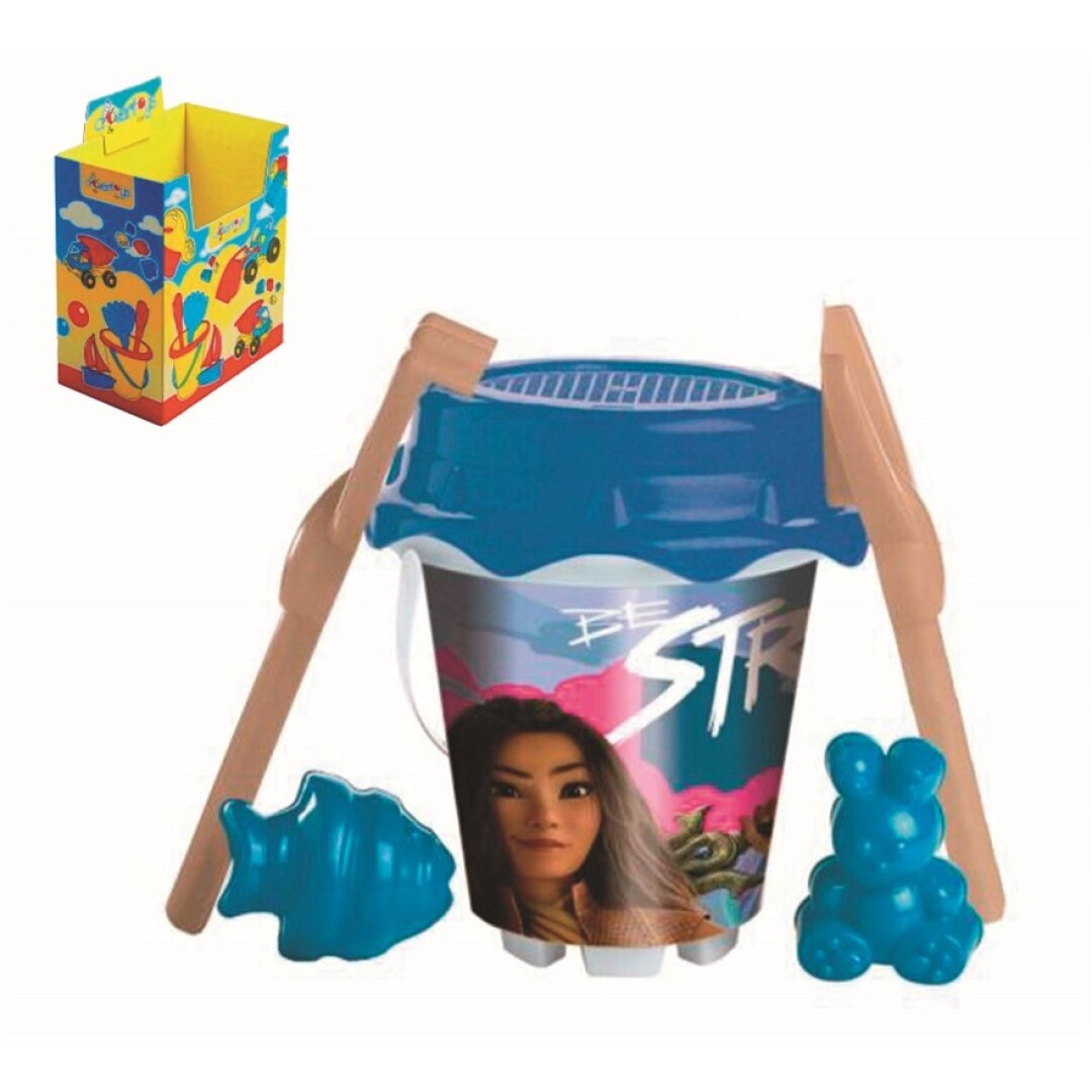 BALDE PRAIA C/ 18 ACESSORIO RAYA