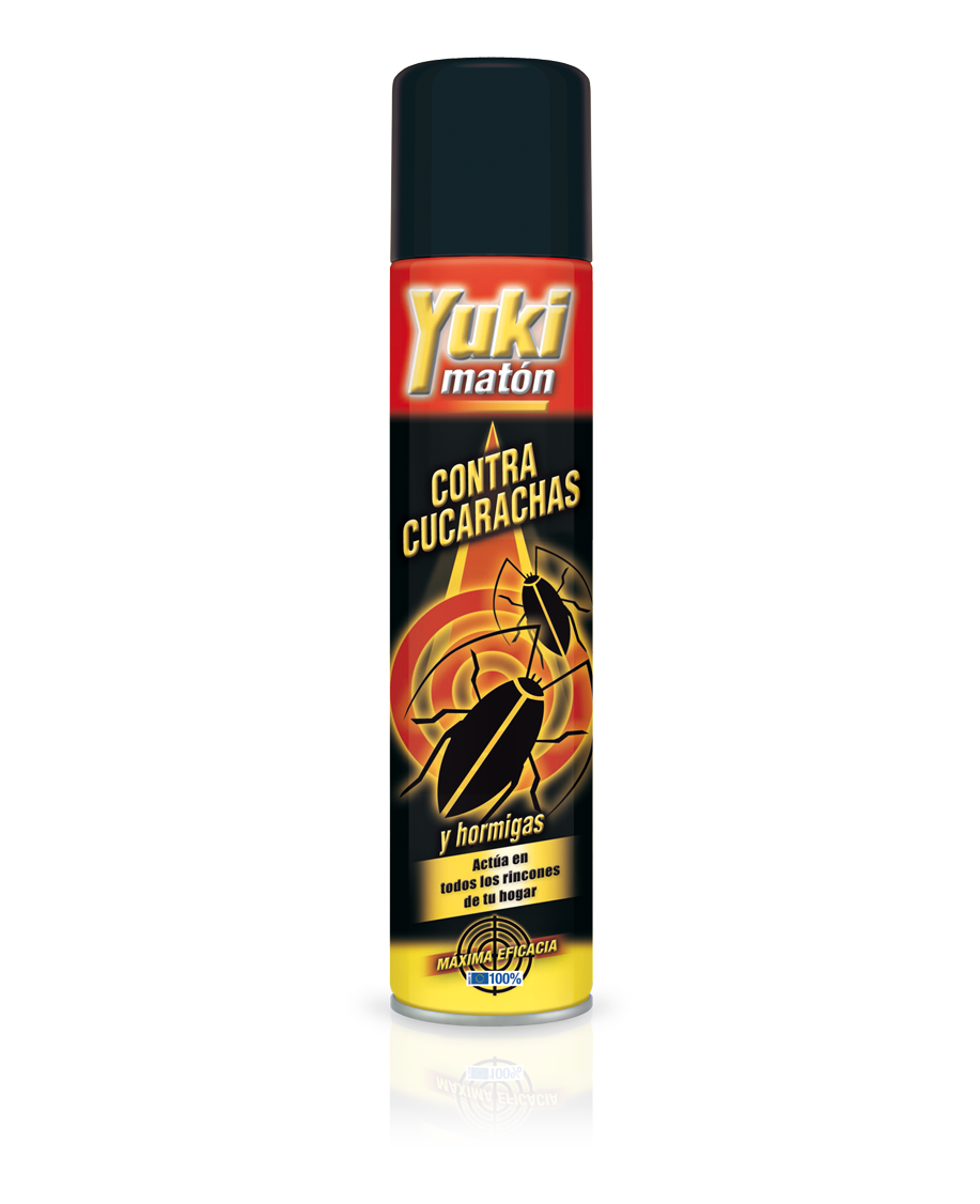 INSECTICIDA MATA BARATAS PERFUMADO YUKI MATON 300ML