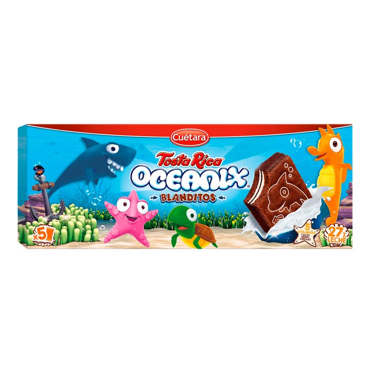 BLANDITOS OCEANIX TOSTA RICA CUÉTARA 5UN 160GR