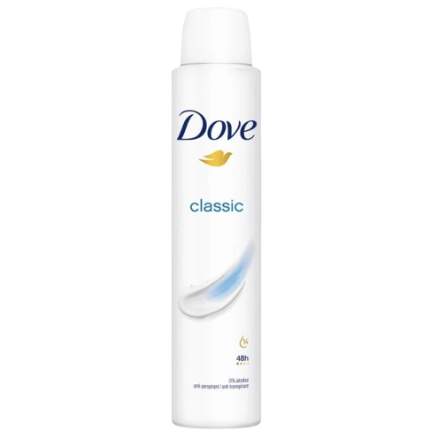 DESODORIZANTE SPRAY CLASSIC DOVE 48H 150ML