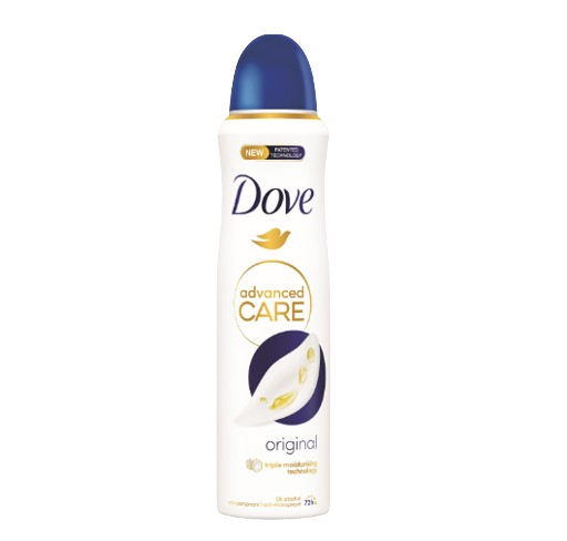 DESODORIZANTE DOVE ORIGINAL 72H 150ML SPRAY