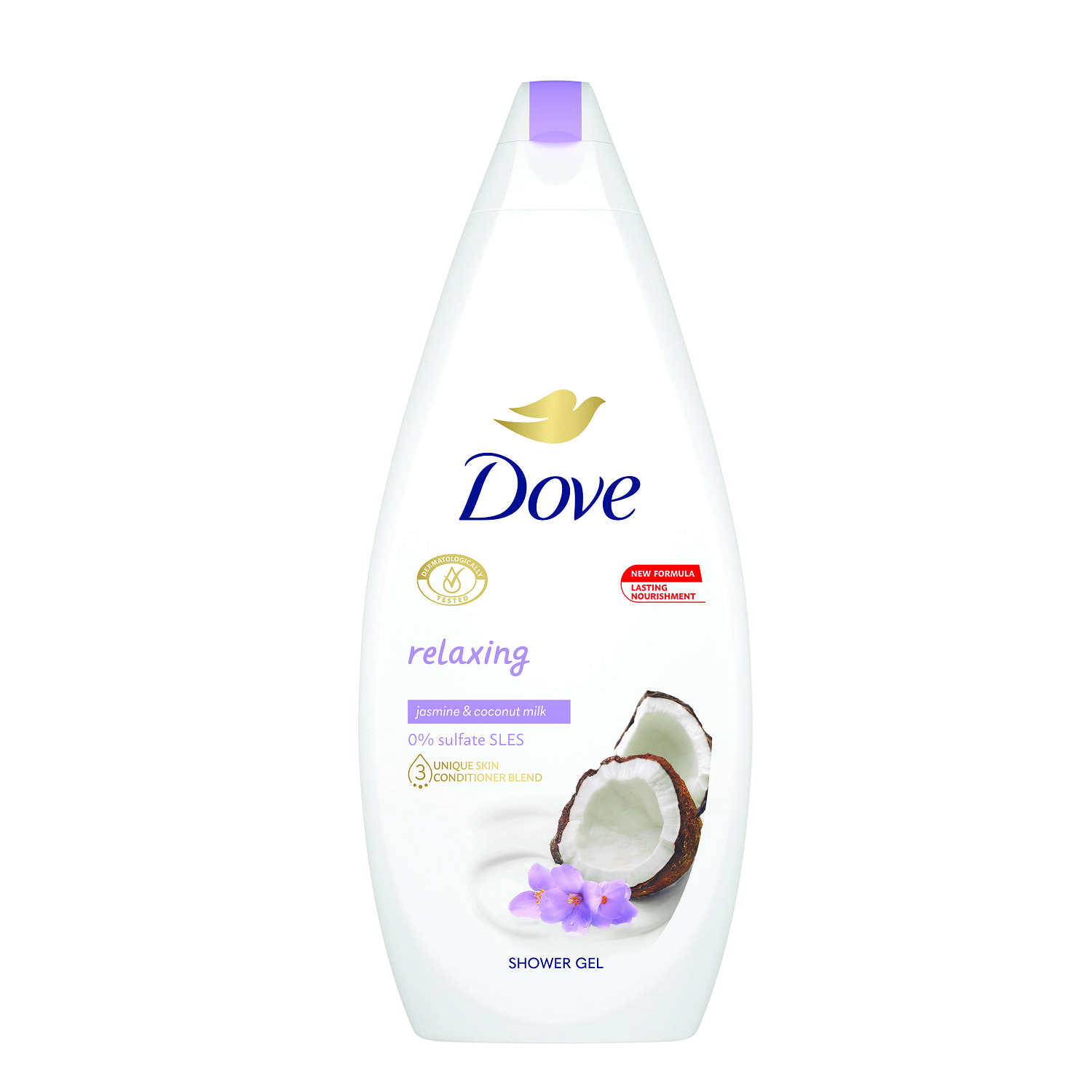 GEL BANHO COCONUT MILK DOVE 720ML