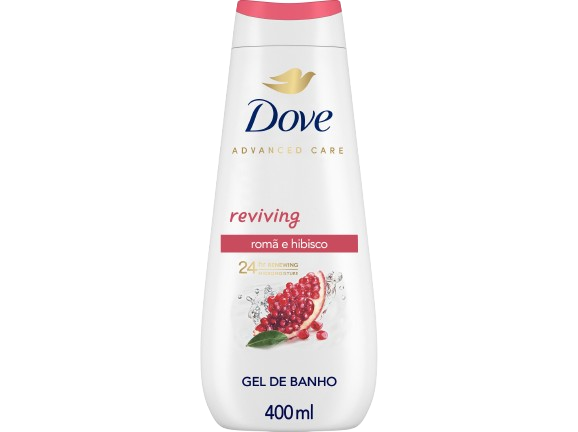 GEL BANHO ADVANCED REVIVING POMEGRANATE DOVE 400ML