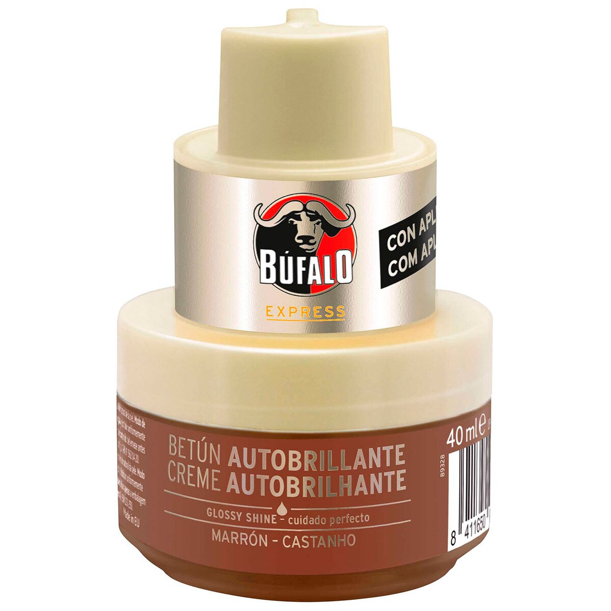 CREME AUTOBRILHANTE CASTANHO BÚFALO 40ML
