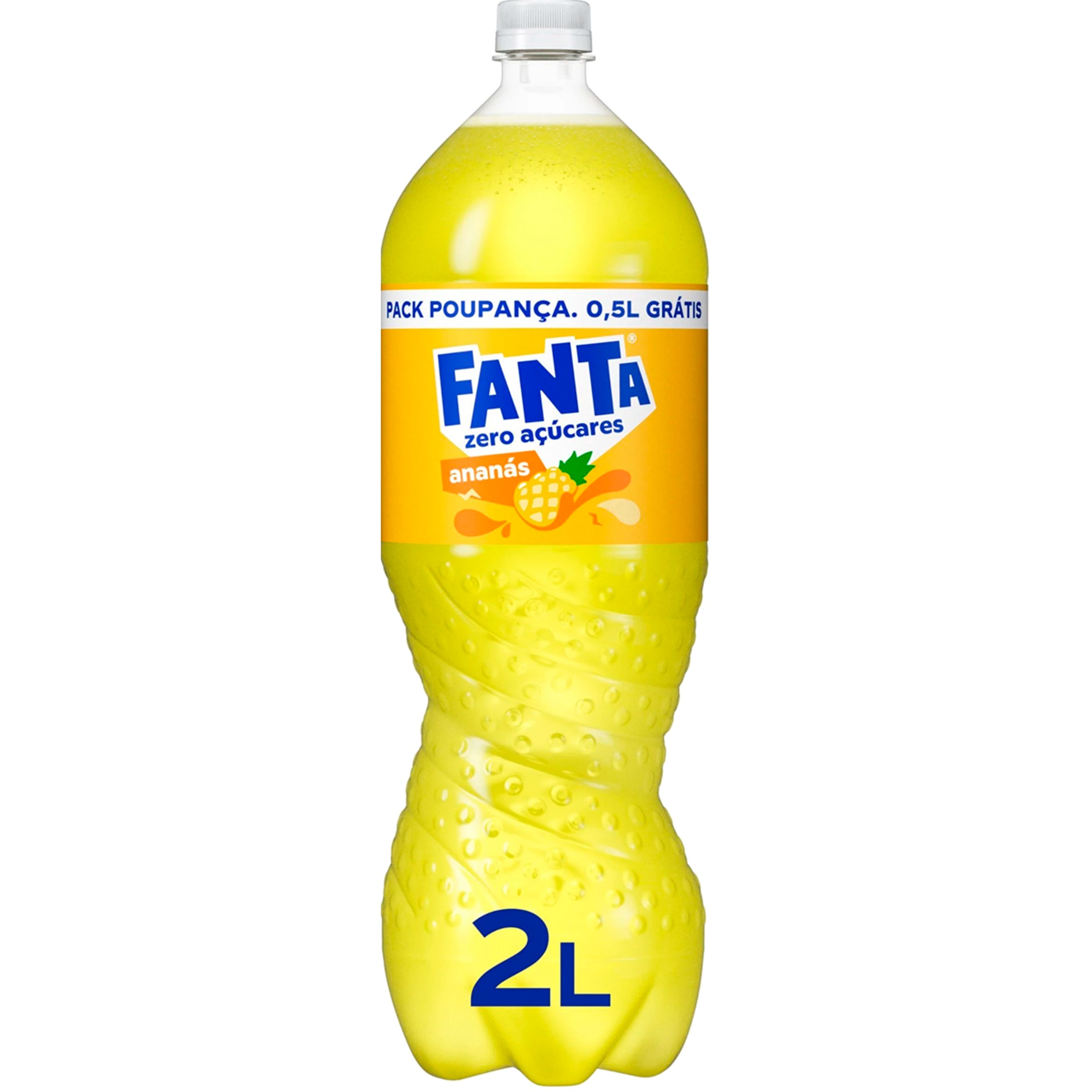 REFRIGERANTE FANTA ANANÁS ZERO AÇÚCAR 2L