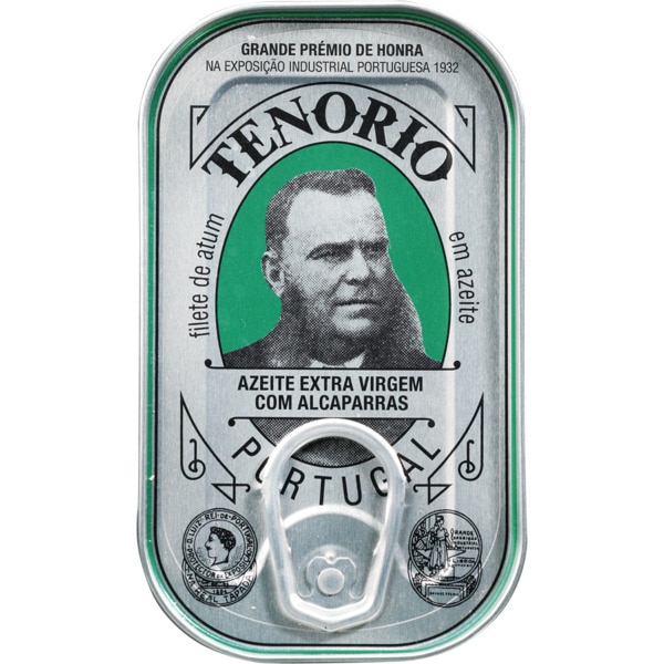 ATUM EM AZEITE ALCAPARRAS TENORIO 120GR