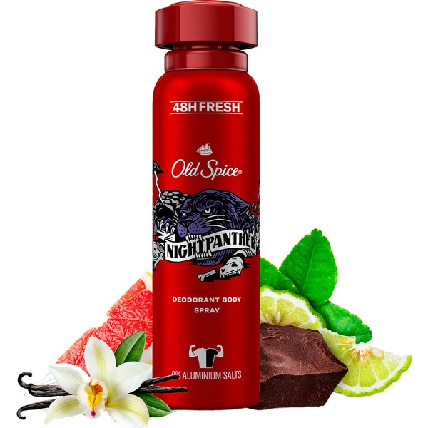 DESODORIZANTE SPRAY NIGHTPANTHER OLD SPICE 150ML