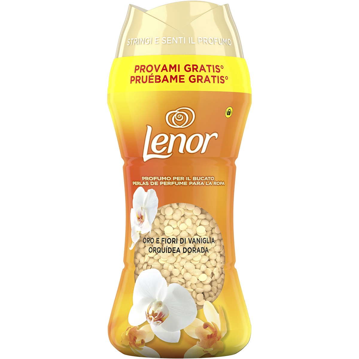 PÉROLAS ROUPA LENOR ORQUÍDEA DOURADA 195GR
