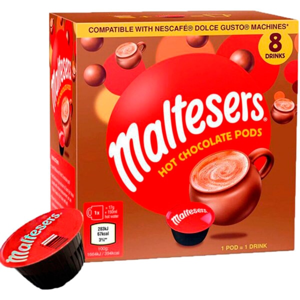 ACHOCOLATADO MALTESERS 8 CAPS