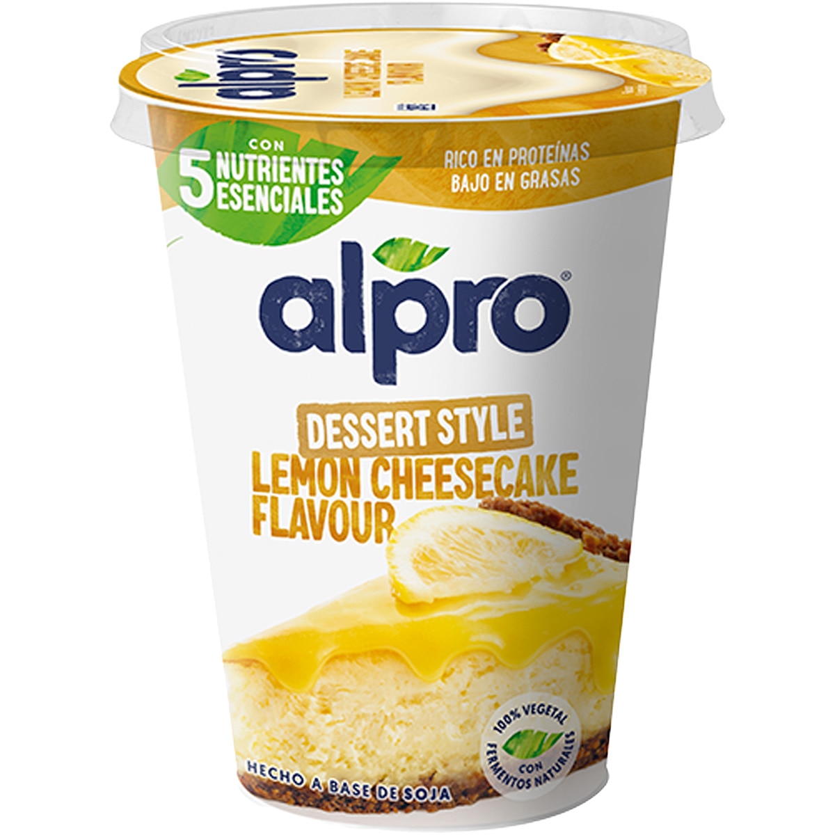 IOGURTE SOJA ALPRO SABOR DE CHEESECAKE LIMÃO 400GR