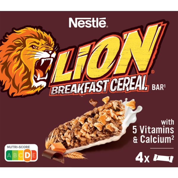 BARRAS CEREAIS LION 4X25GR
