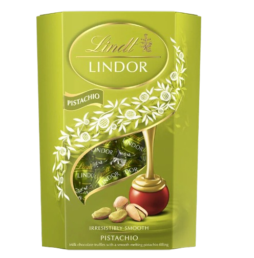 BOMBOM CHOCOLATE LINDOR PISTACHO 200GR
