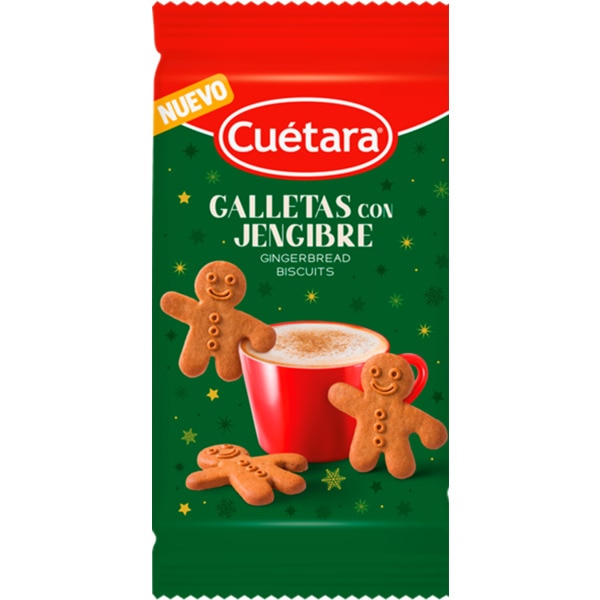 BISCOITO GENGIBRE BONECO CUÉTARA 95GR