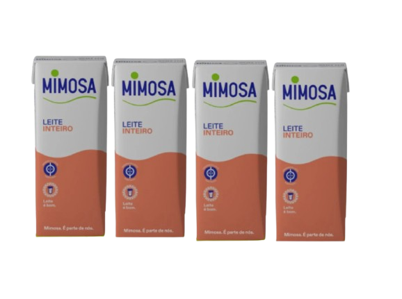 LEITE GORDO MIMOSA 4X200ML