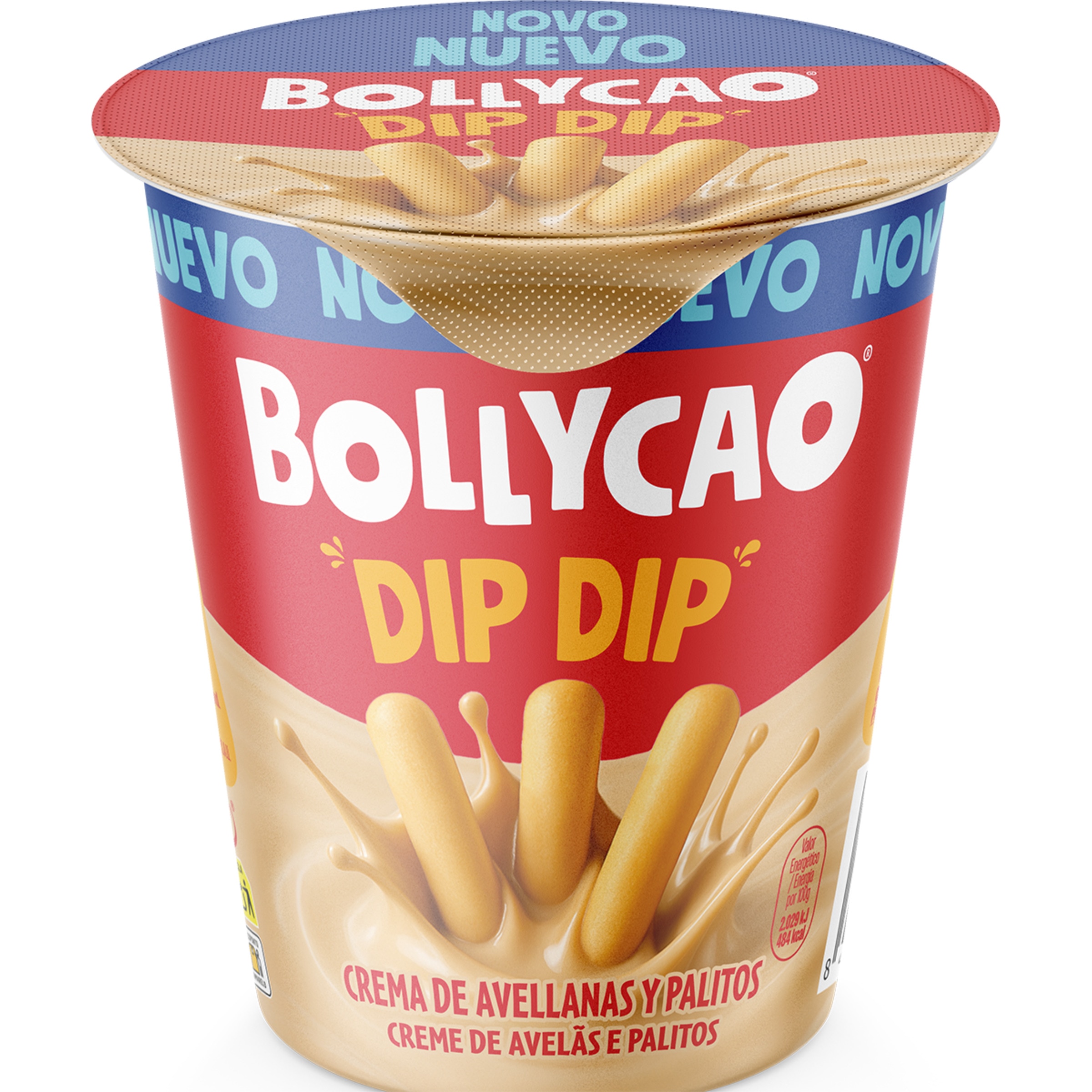 BOLLYCAO DIP-DIP AVELÃ 52GR