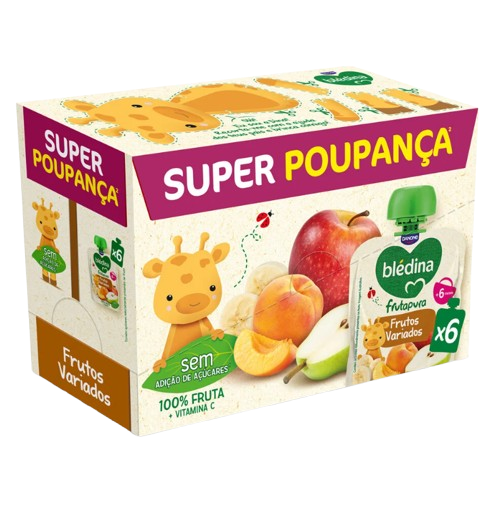 FRUTA FRUTOS VARIADOS BLÉDINA 6X85GR