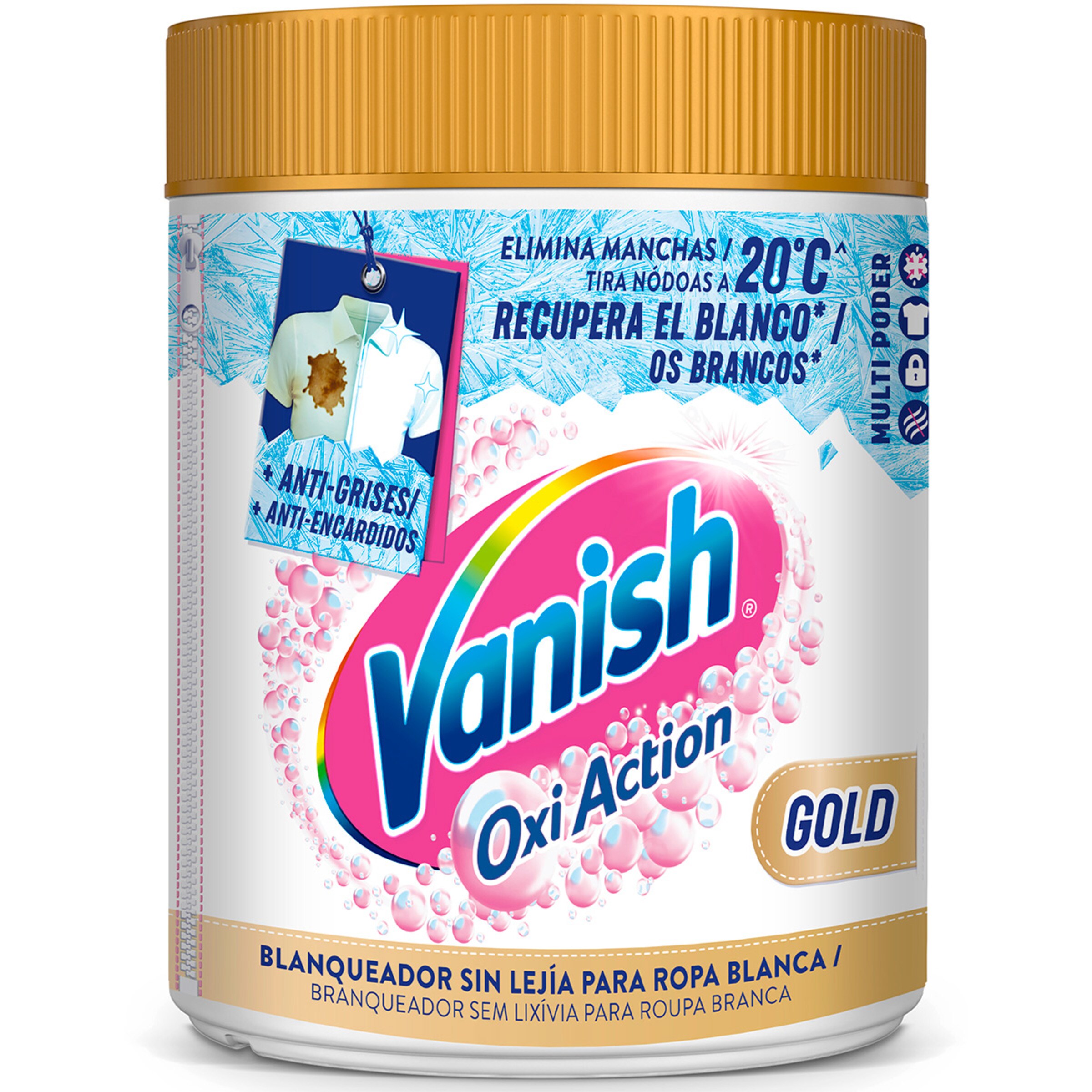 TIRA NÓDOAS OXIACTION WHITE GOLD VANISH BOIÃO 900GR