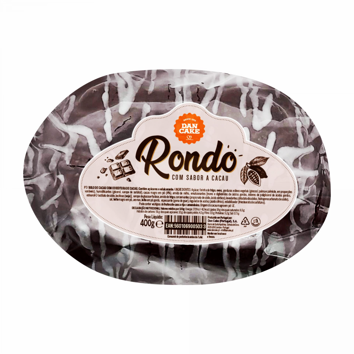 BOLO RONDO CACAU DAN CAKE 400GR
