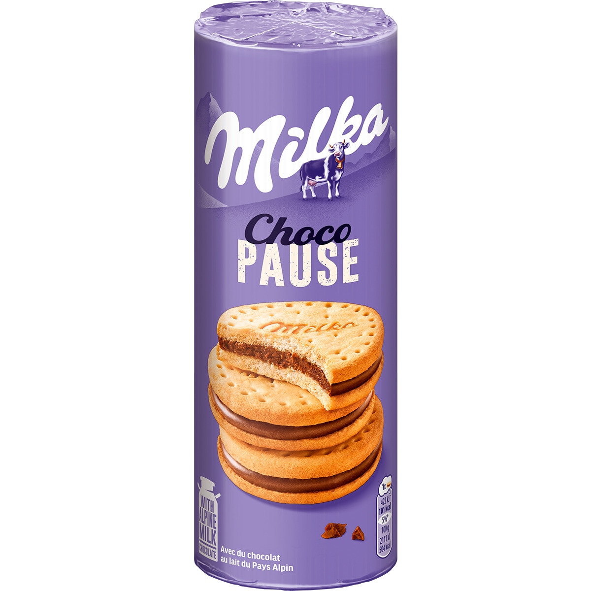 BOLACHA CHOCO PAUSE MILKA 260GR