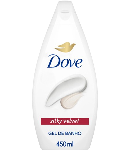 GEL BANHO SILKY VELVET DOVE 450ML