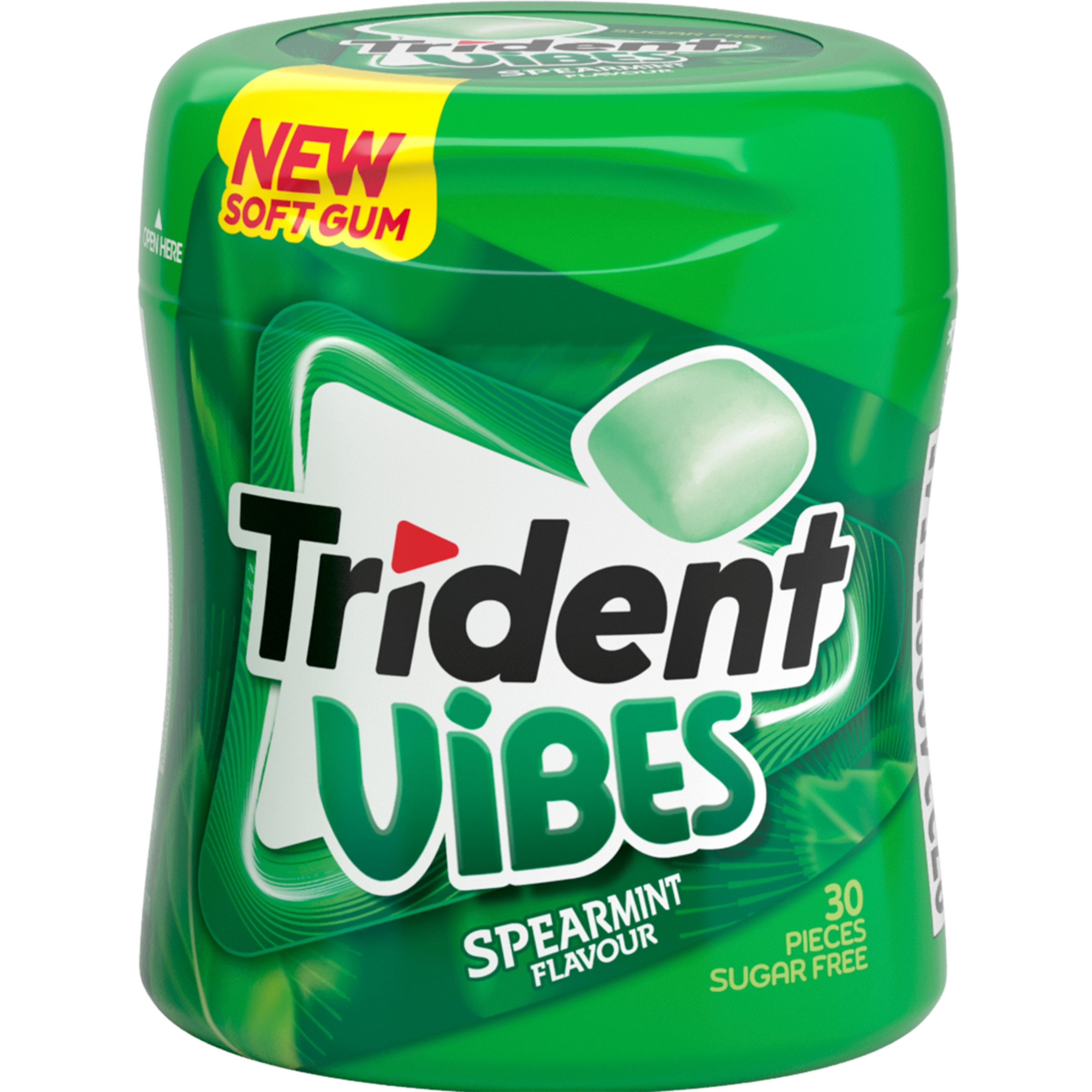 PASTILHA VIBES SPEARMINT TRIDENT 70,2GR