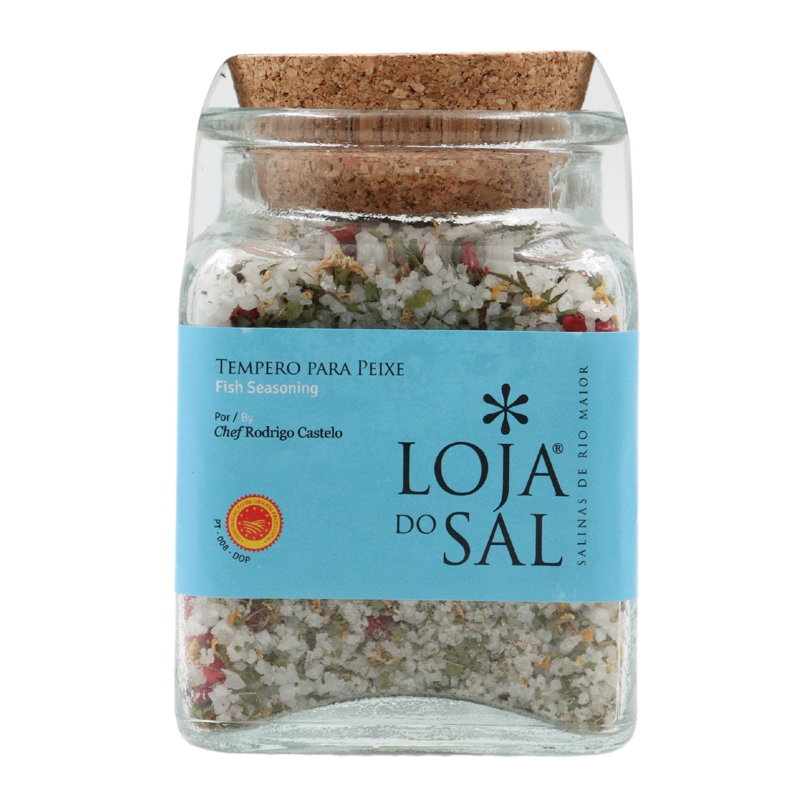 SAL TEMPERO PARA PEIXE LOJA DO SAL FRASCO 125GR