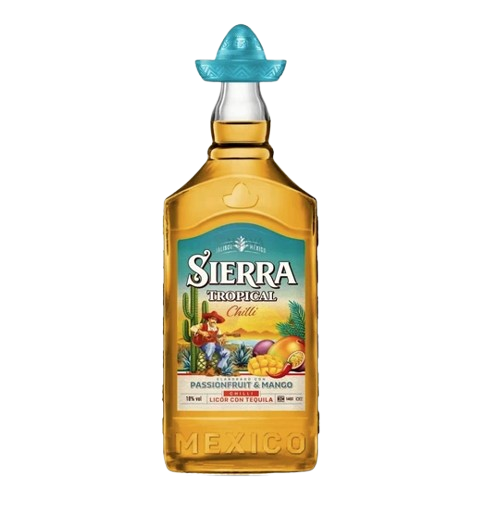 TEQUILA SIERRA TROPICAL CHILLI 70CL