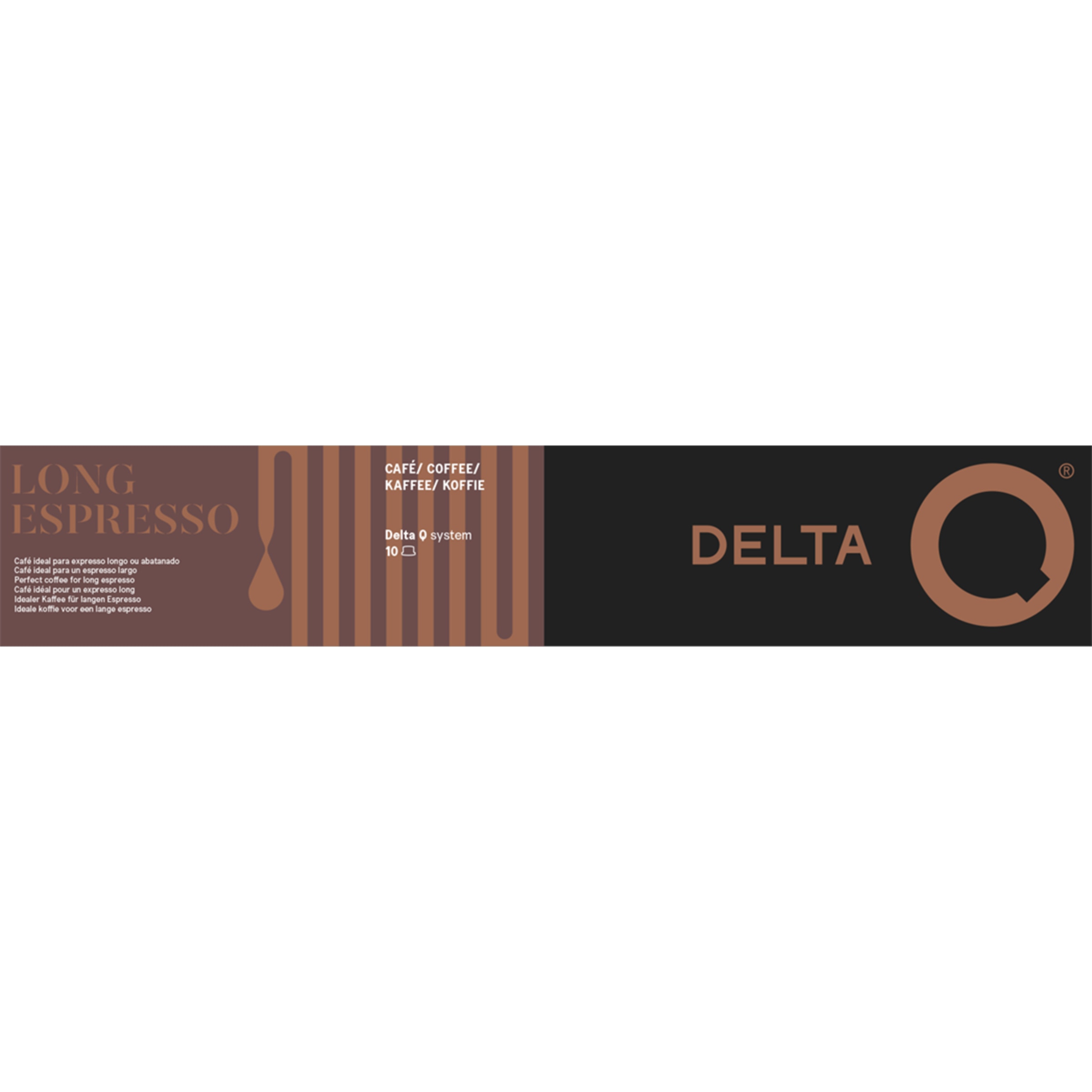 CAFÉ LONG ESPRESSO DELTA Q 10CAP
