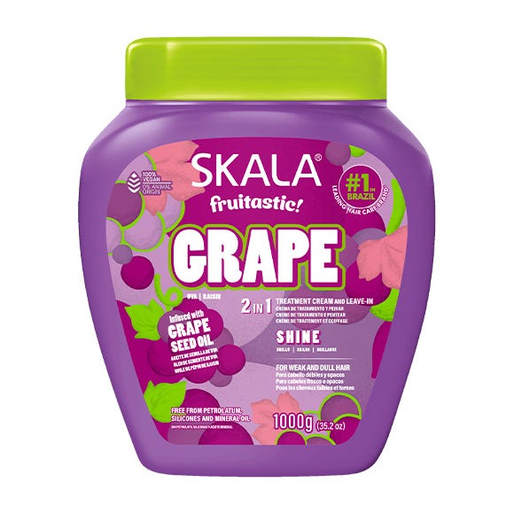 MÁSCARA CABELO FRUITASTIC GRAPE SKALA 1L