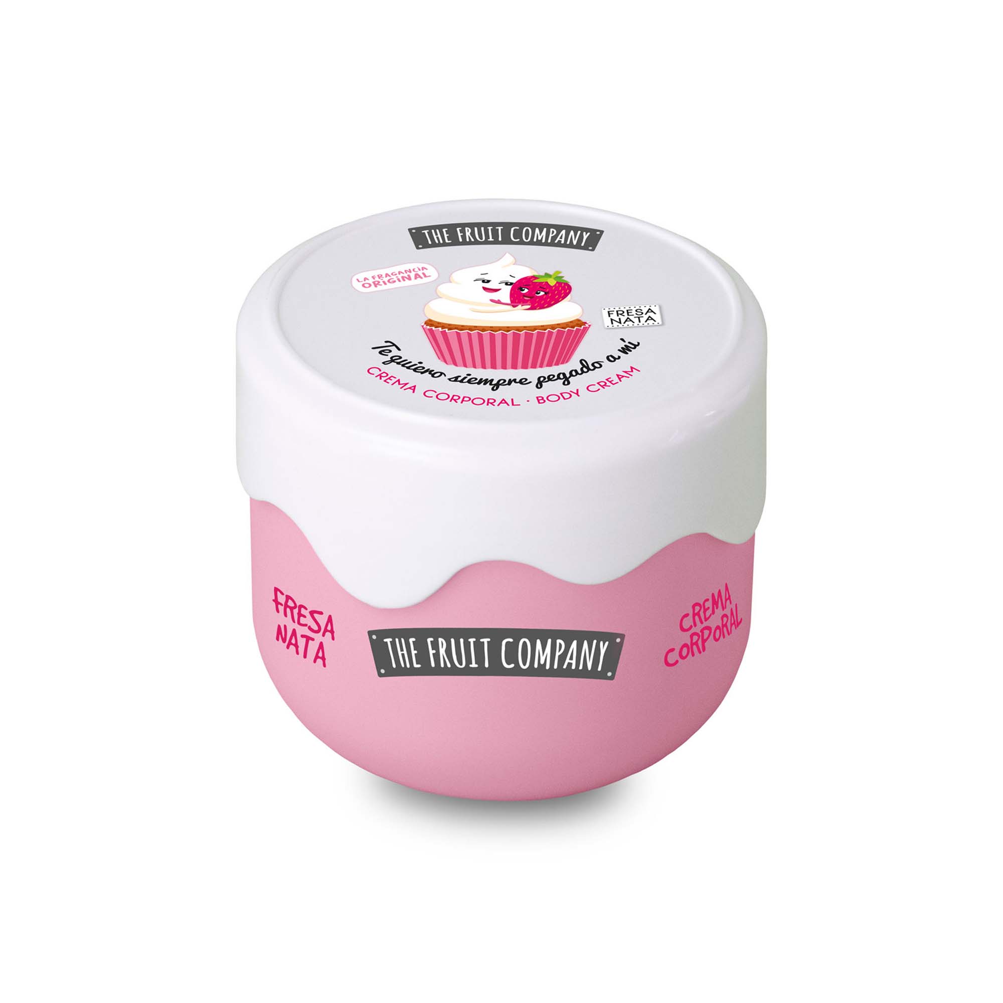 LOÇÃO DE CORPO MORANGO E NATA THE FRUIT COMPANY 200ML