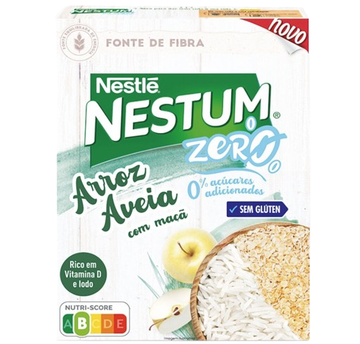FLOCOS ZERO ARROZ AVEIA MAÇÃ NESTUM 250GR