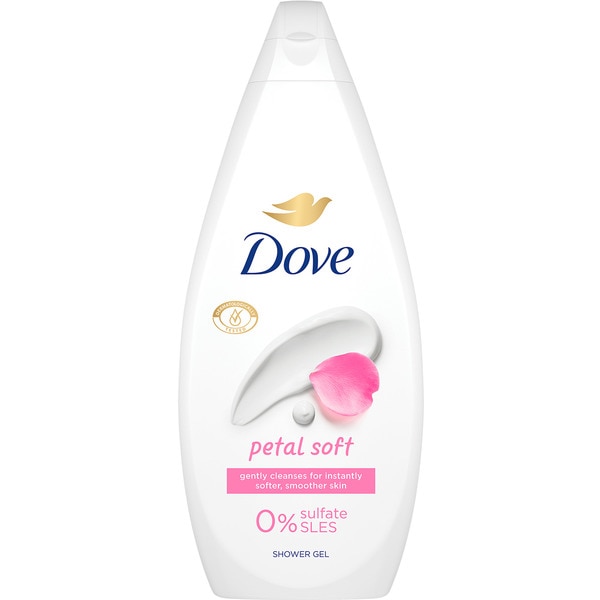 GEL BANHO PETAL SOFT DOVE 720ML