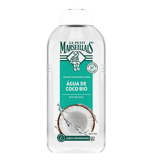CHAMPÔ HIDRATAÇÃO LEVE ÁGUA DE COCO LE PETIT MARSEILLAIS 300ML