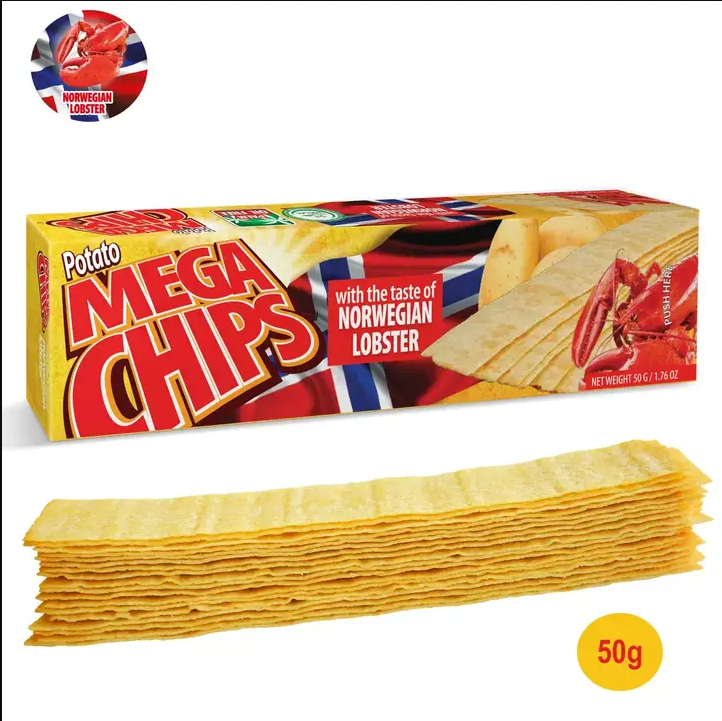 MEGA CHIPS LAGOSTA 50GR