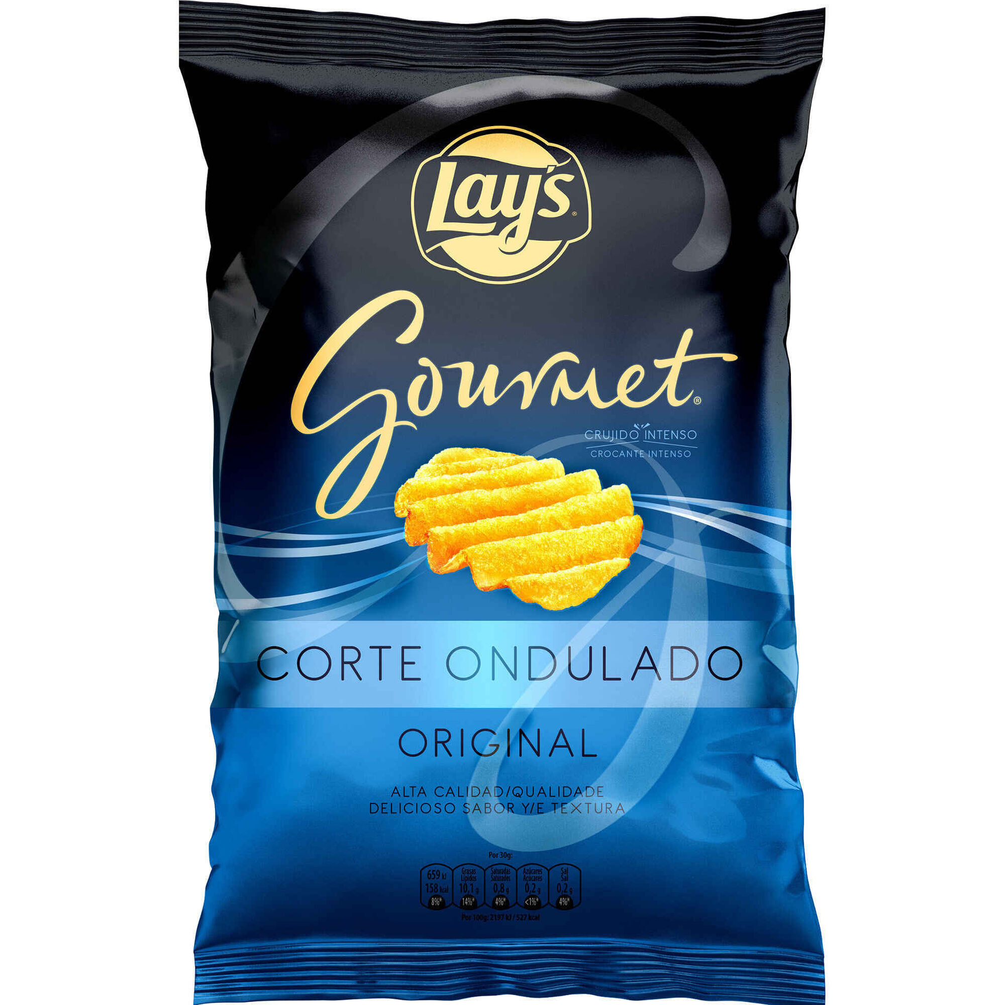 BATATA FRITA GOURMET WAVY LAY'S 120GR