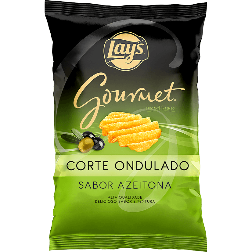 BATATA FRITA GOURMET WAVY AZEITONA LAY'S 120GR