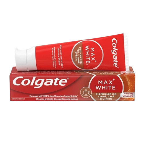 PASTA DE DENTES MAX WHITE CAFÉ COLGATE 75ML